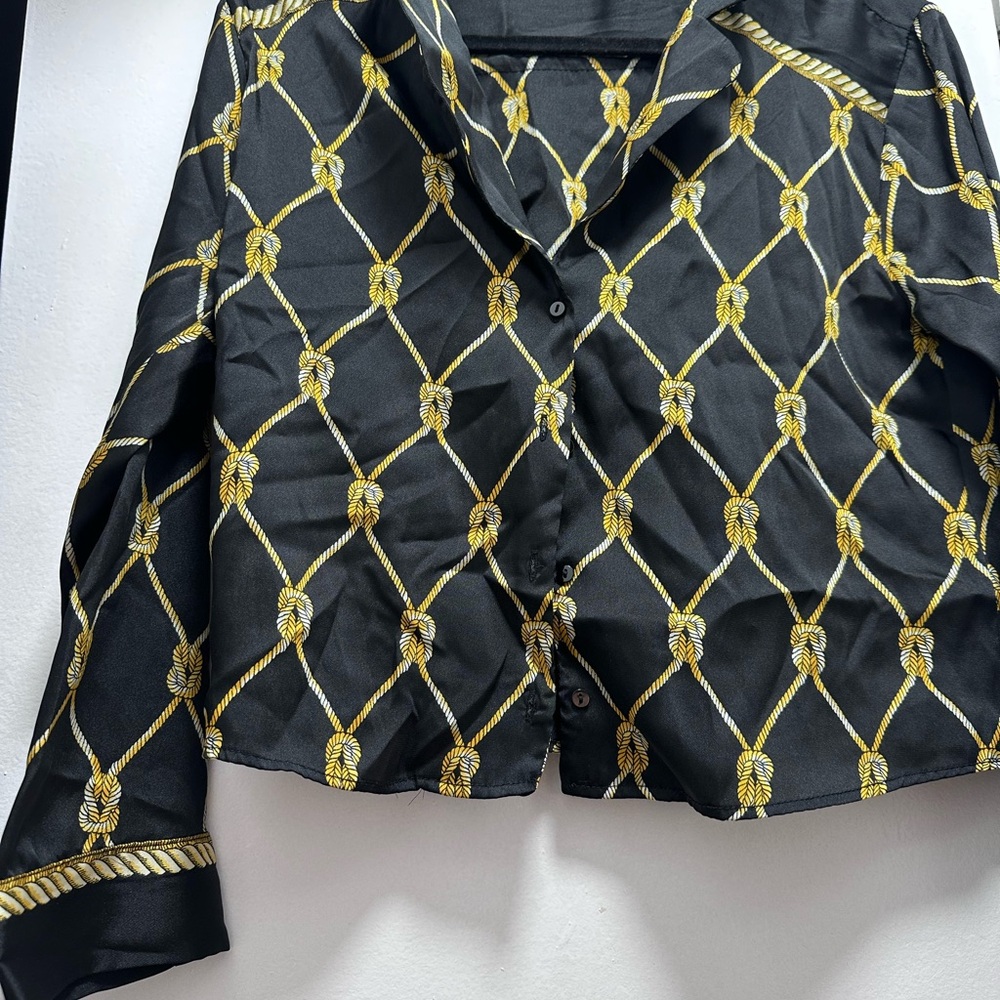 Zara Black Blouse